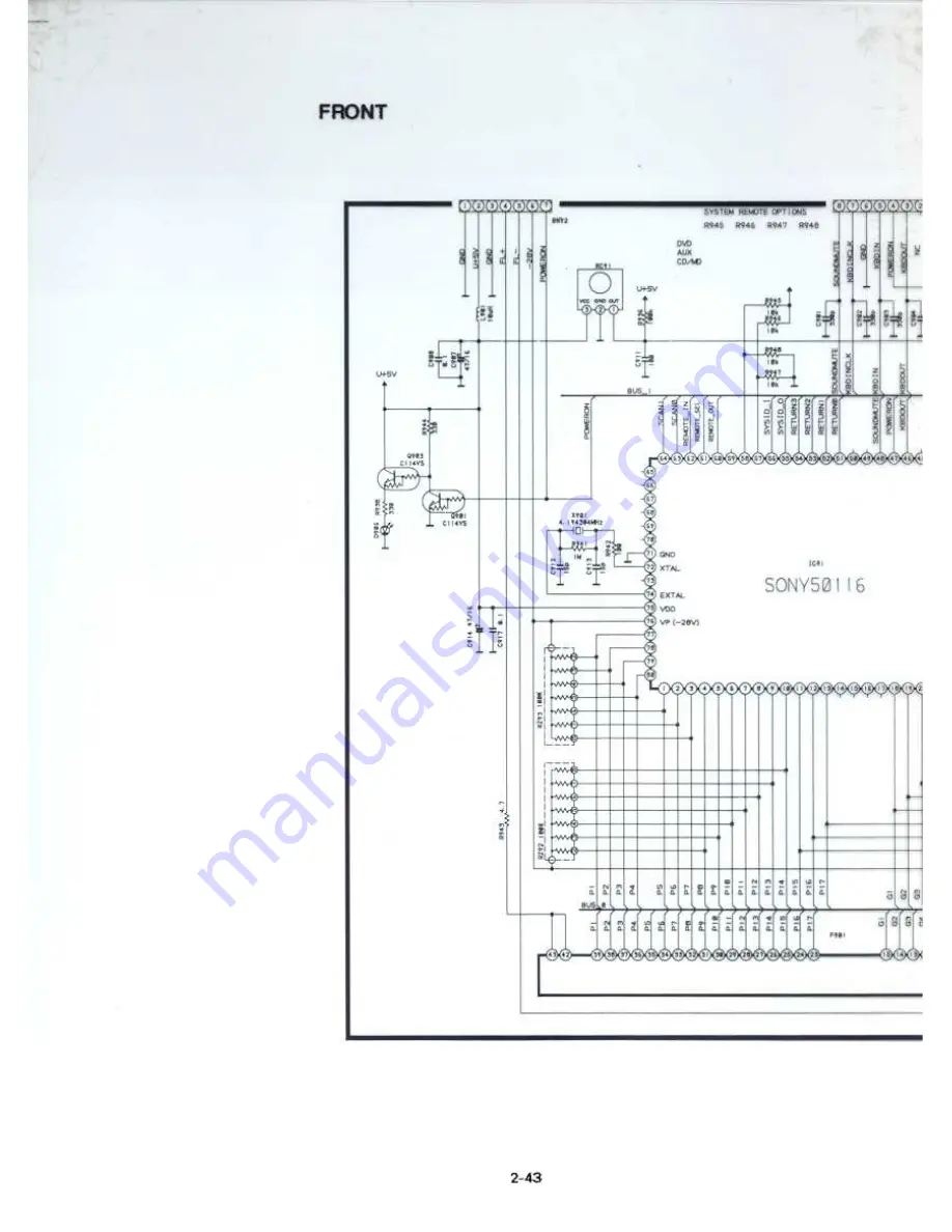 Teac DV-H500 Service Manual Download Page 42