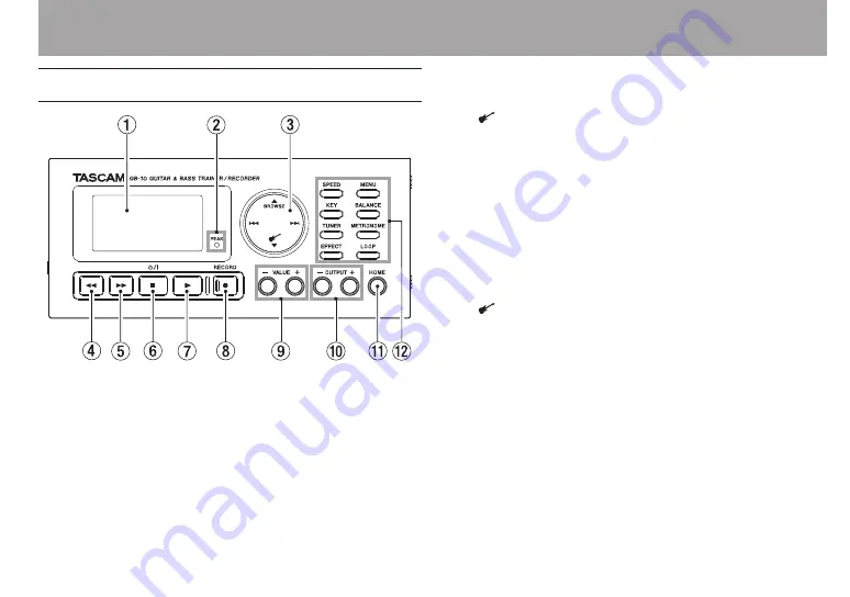 Teac GB-10 Owner'S Manual Download Page 23