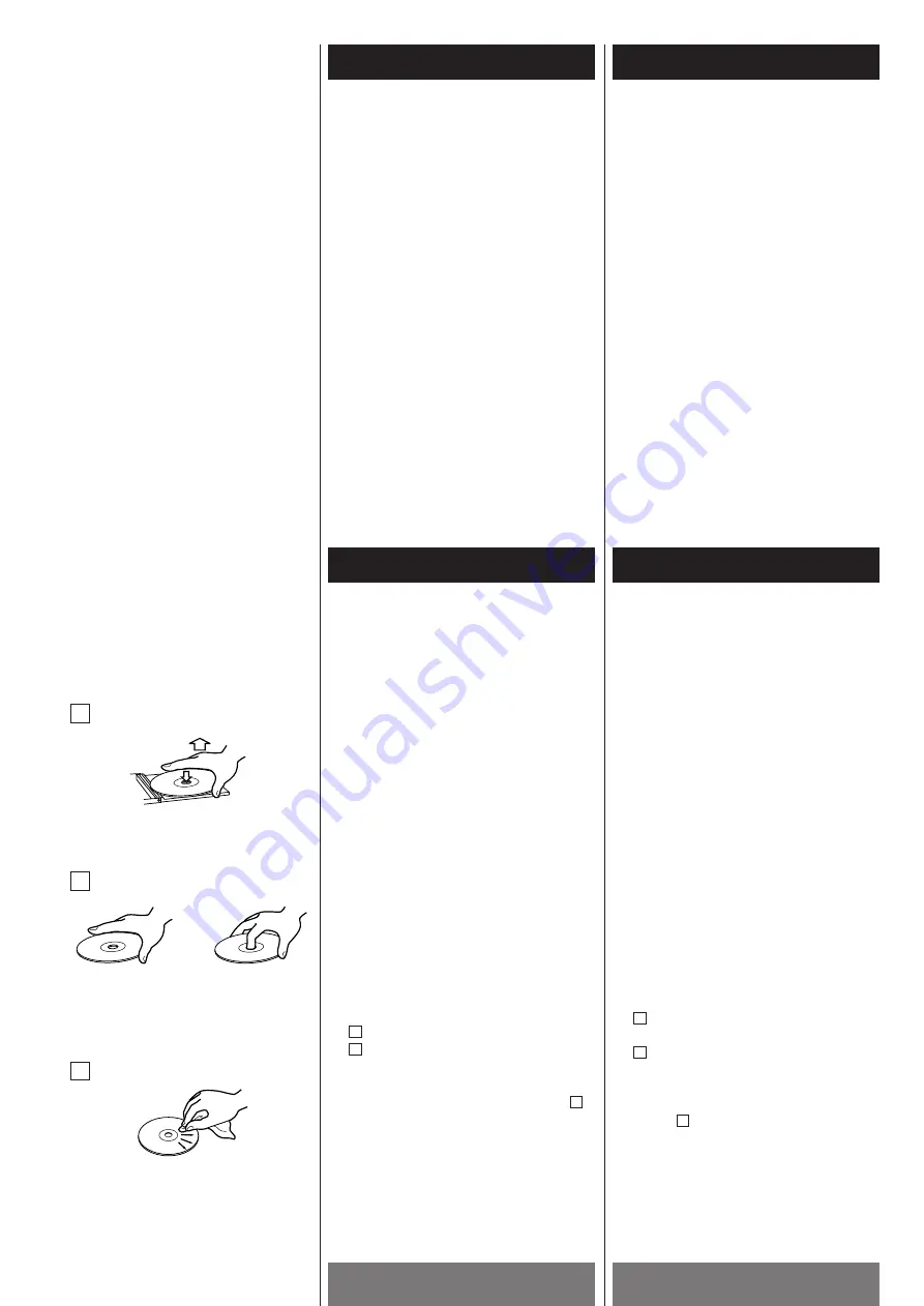 Teac PD-D2750 Owner'S Manual Download Page 6