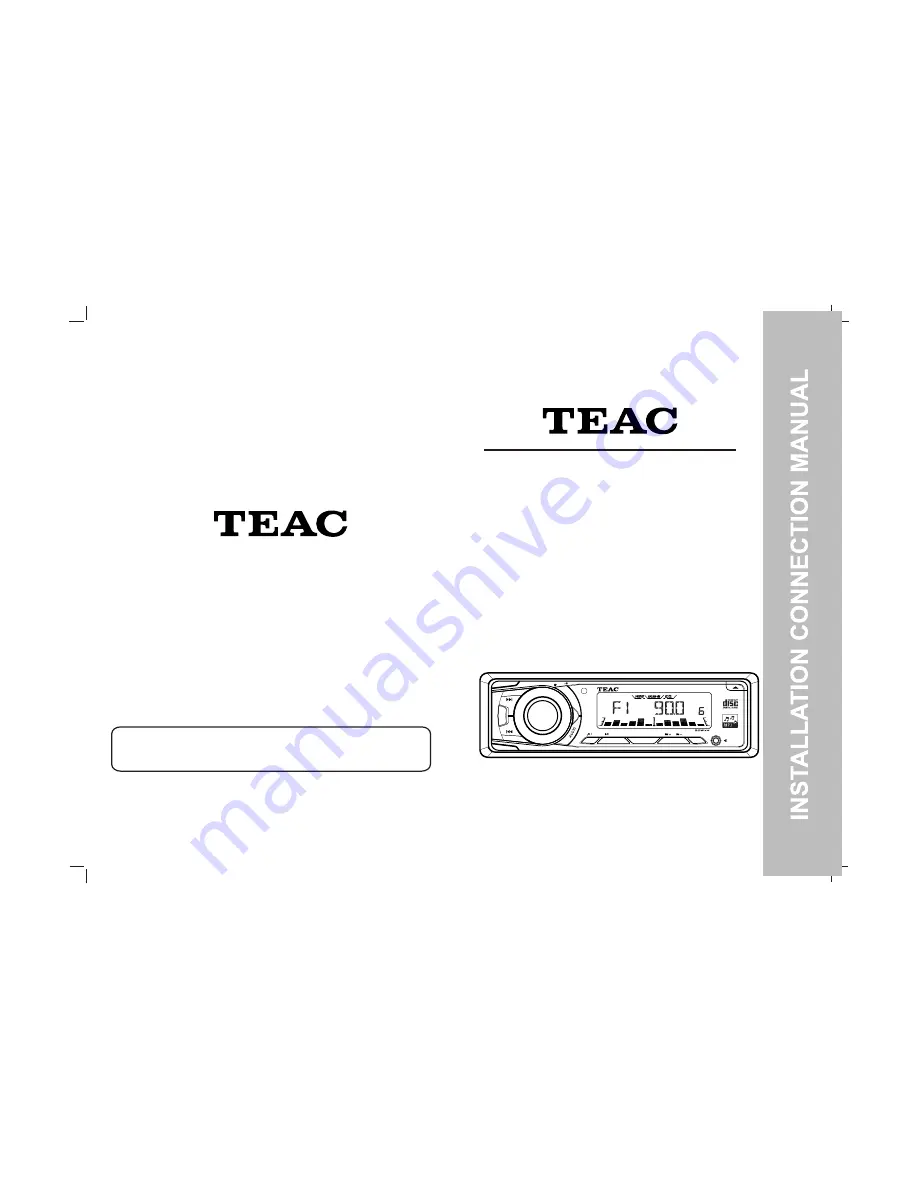 Teac TE-900 Скачать руководство пользователя страница 1