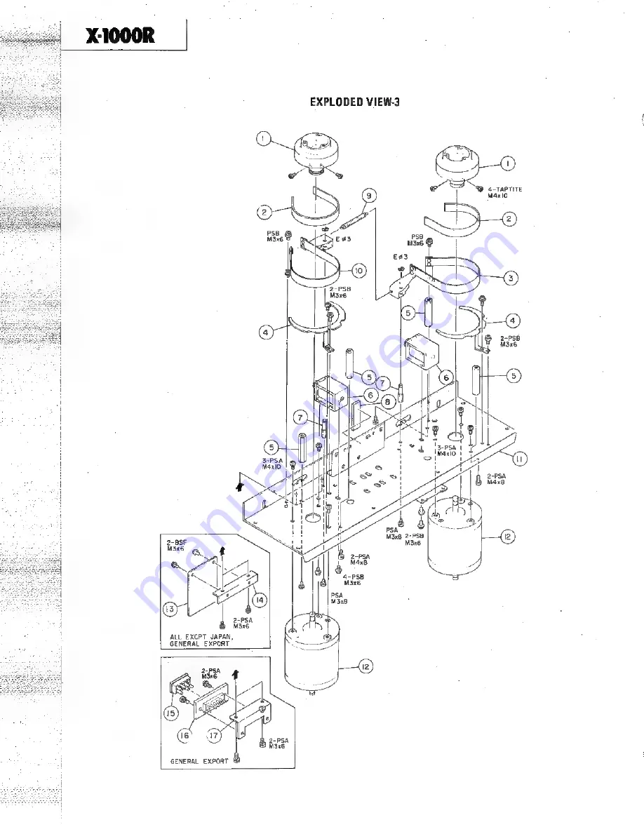 Teac X-1000R Service Manual Download Page 24