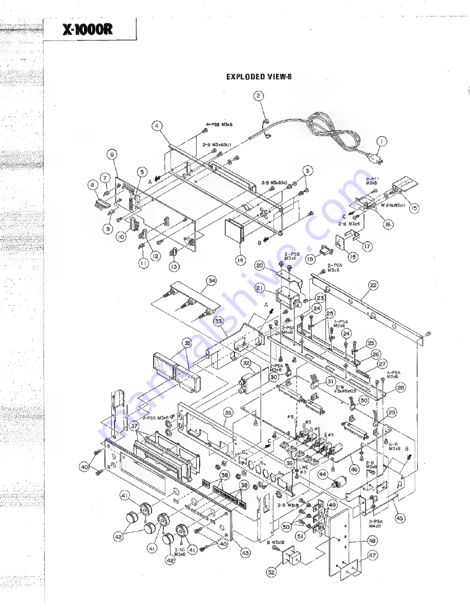 Teac X-1000R Service Manual Download Page 30