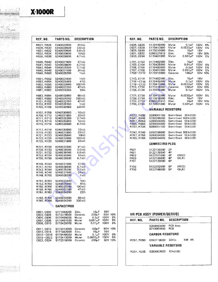 Teac X-1000R Service Manual Download Page 40