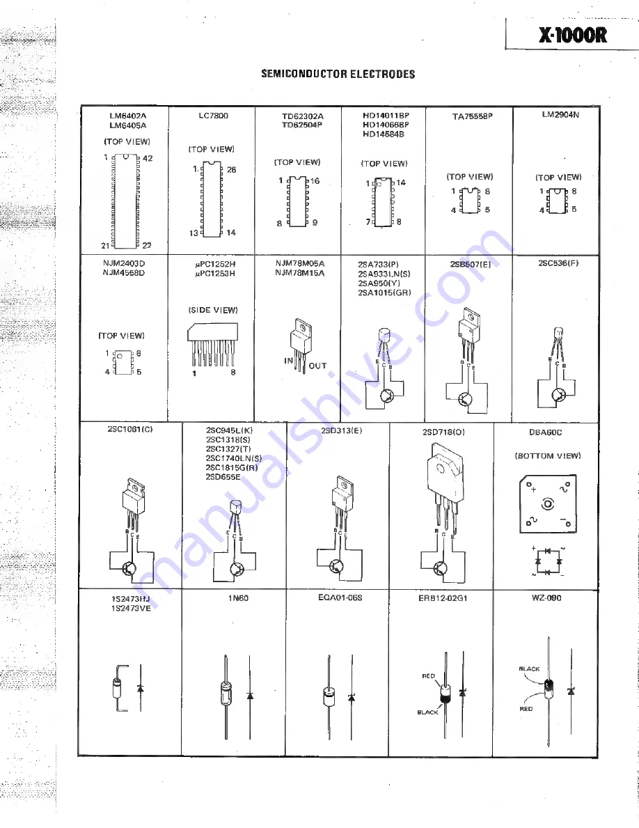 Teac X-1000R Service Manual Download Page 43