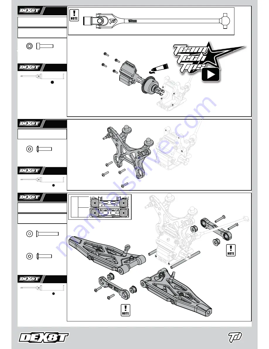 Team Durango DEX8T Instruction Manual Download Page 14