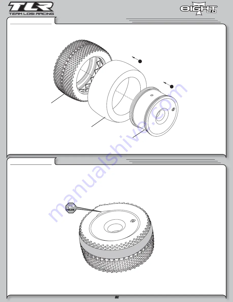 Team Losi 8IGHT-T 2.0 RTR Truggy User Manual Download Page 34