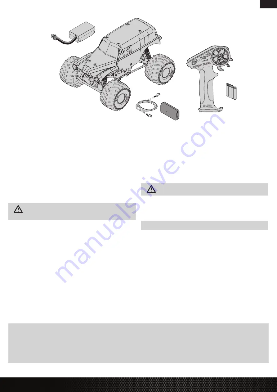 Team Losi MINI LMT Instruction Manual Download Page 3