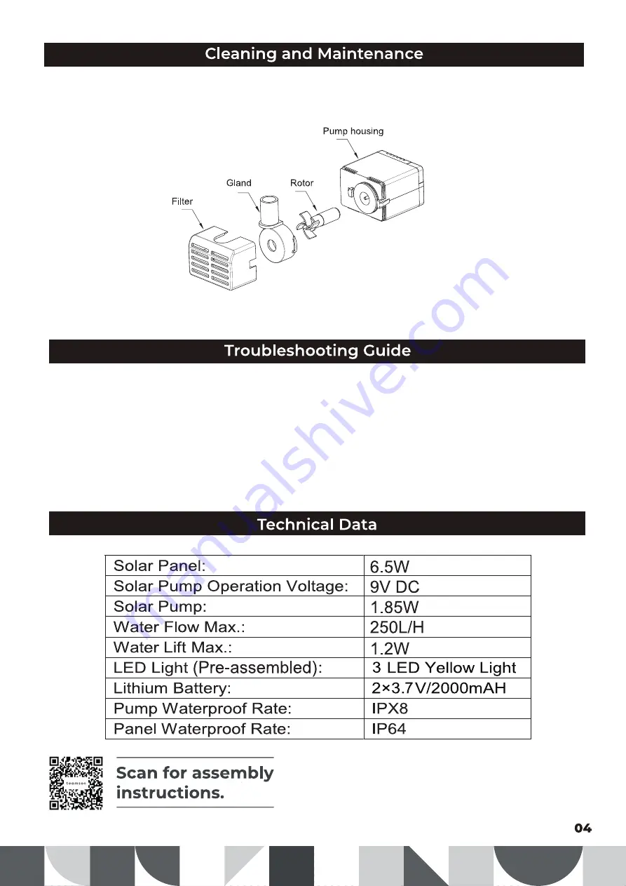 Teamson Home RJ-23063 Manual Download Page 5