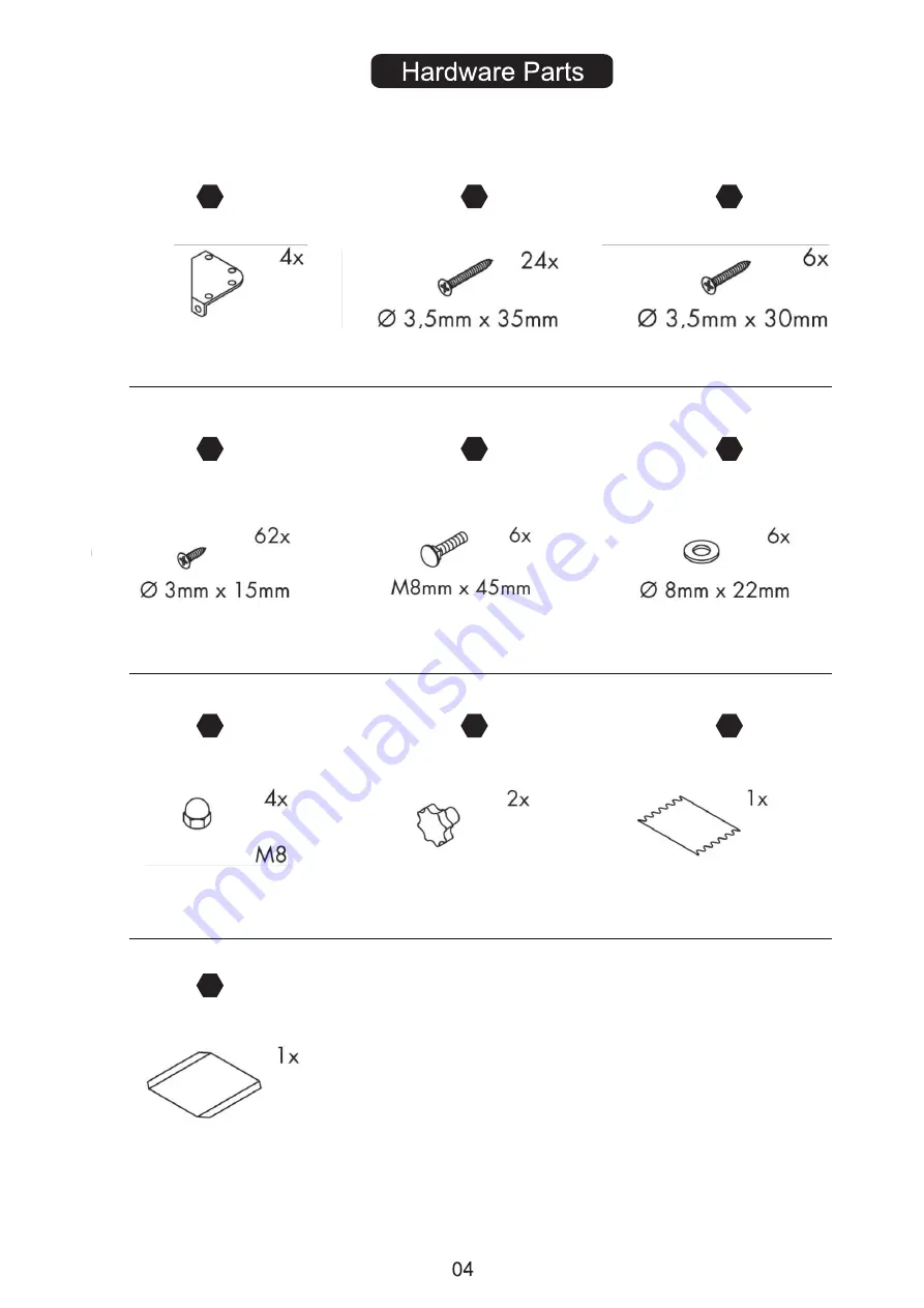 Teamson Kids TK-KF0003 Assembly Instructions Manual Download Page 6