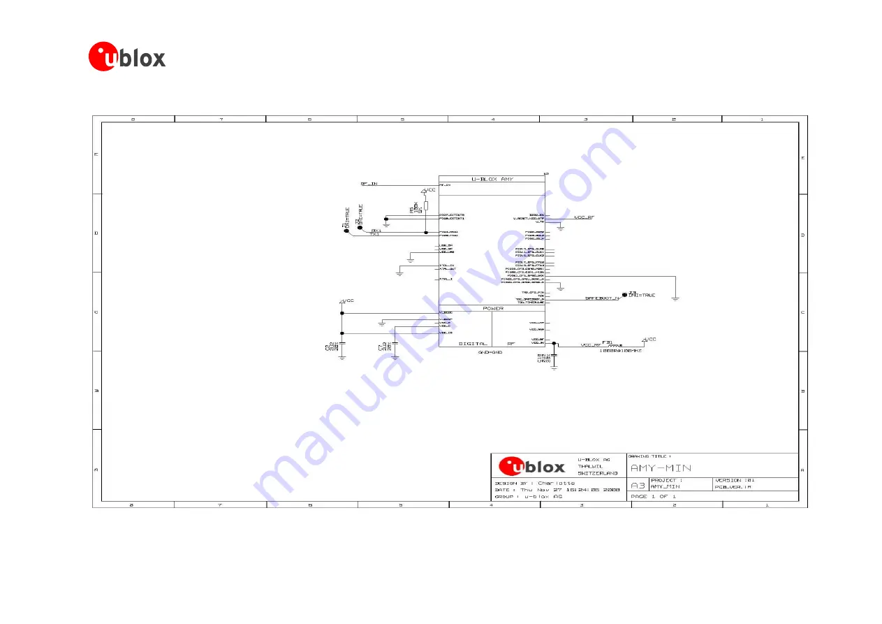 u-blox AMY-5M Hardware Manual Download Page 47