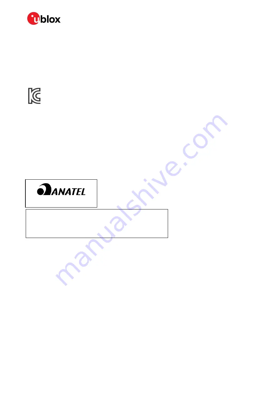 u-blox NORA-W10 Series System Integration Manual Download Page 44