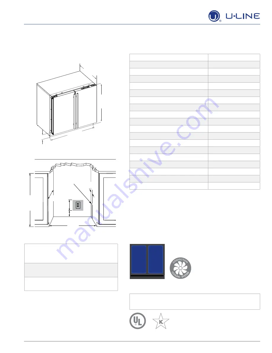 U-Line 3036RR Скачать руководство пользователя страница 2