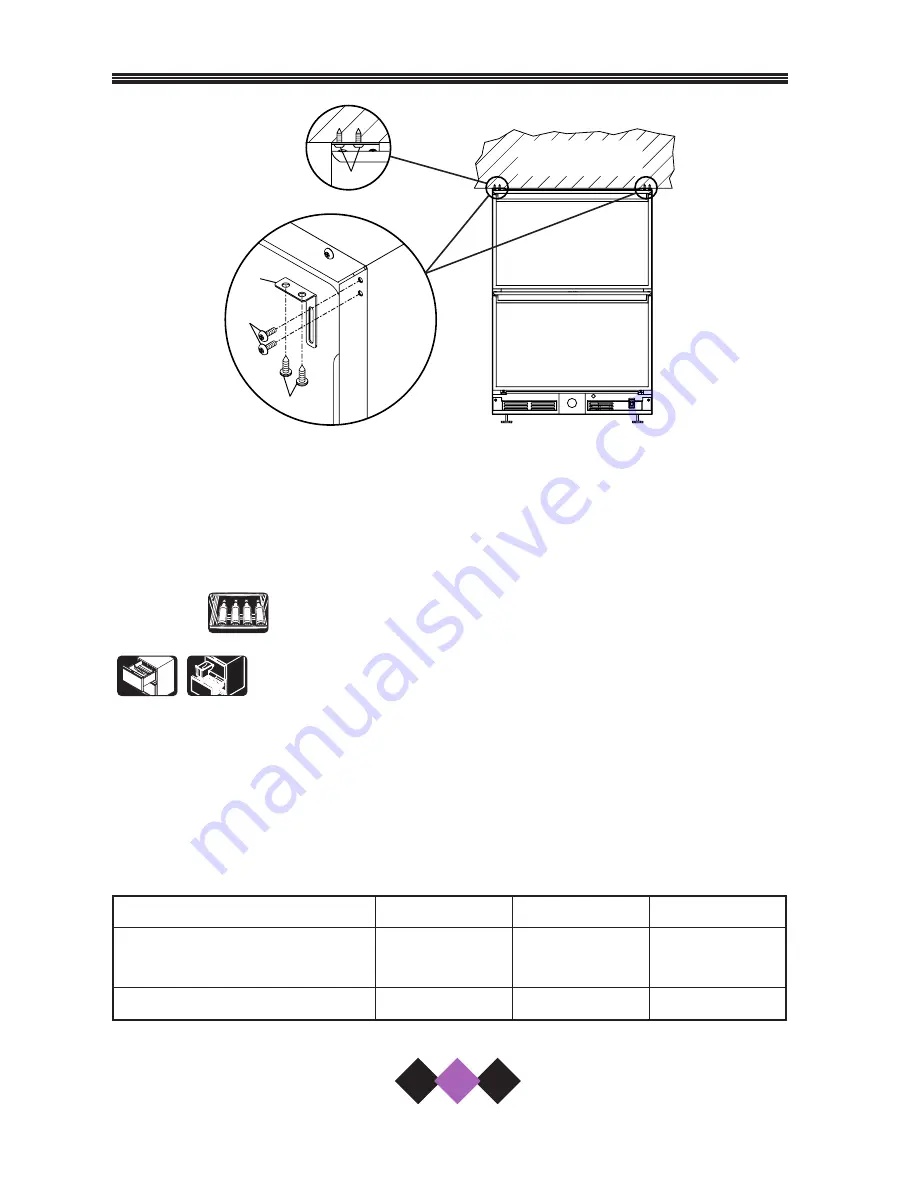 U-Line Echelon 2075DWRRSS User Manual Download Page 14