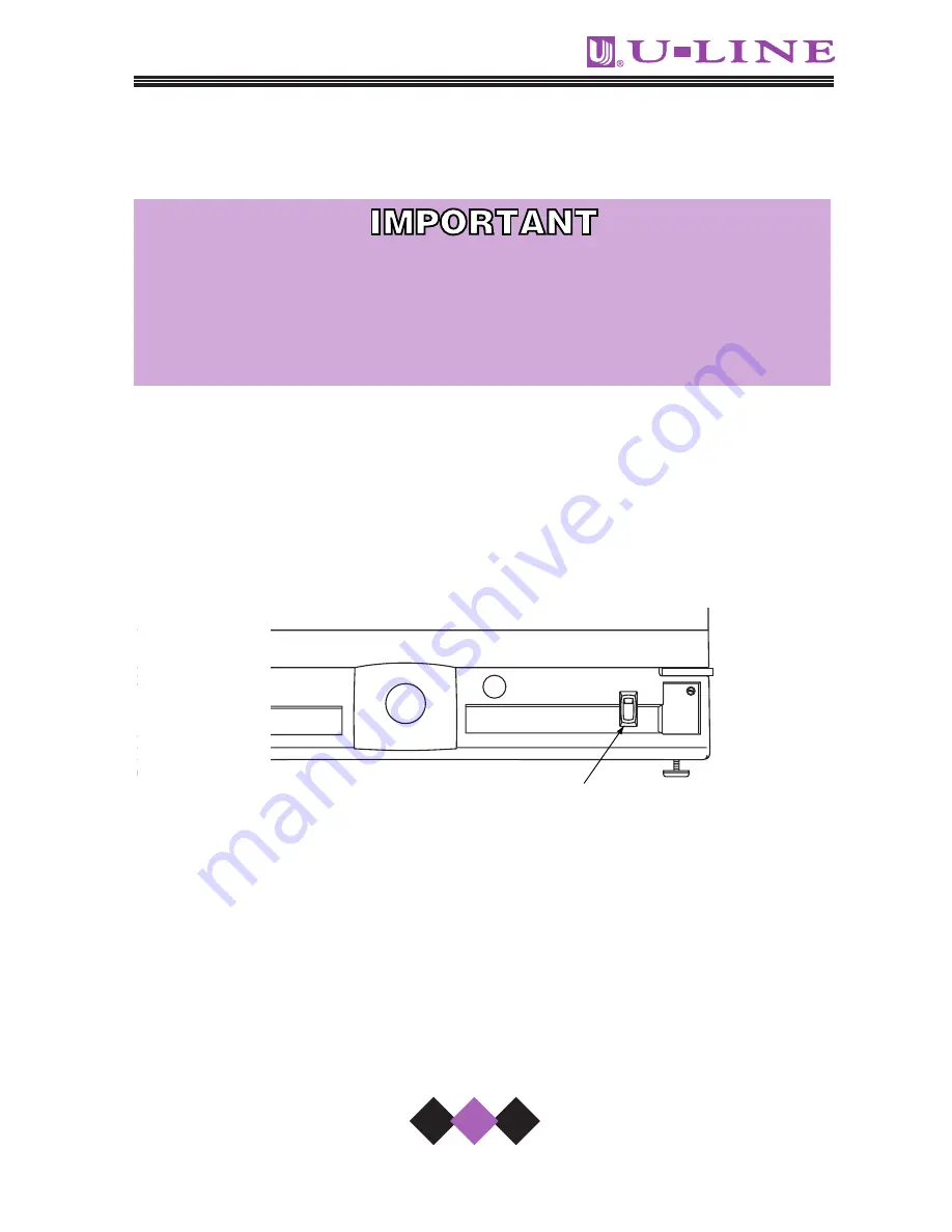 U-Line Echelon 2075DWRRSS User Manual Download Page 23