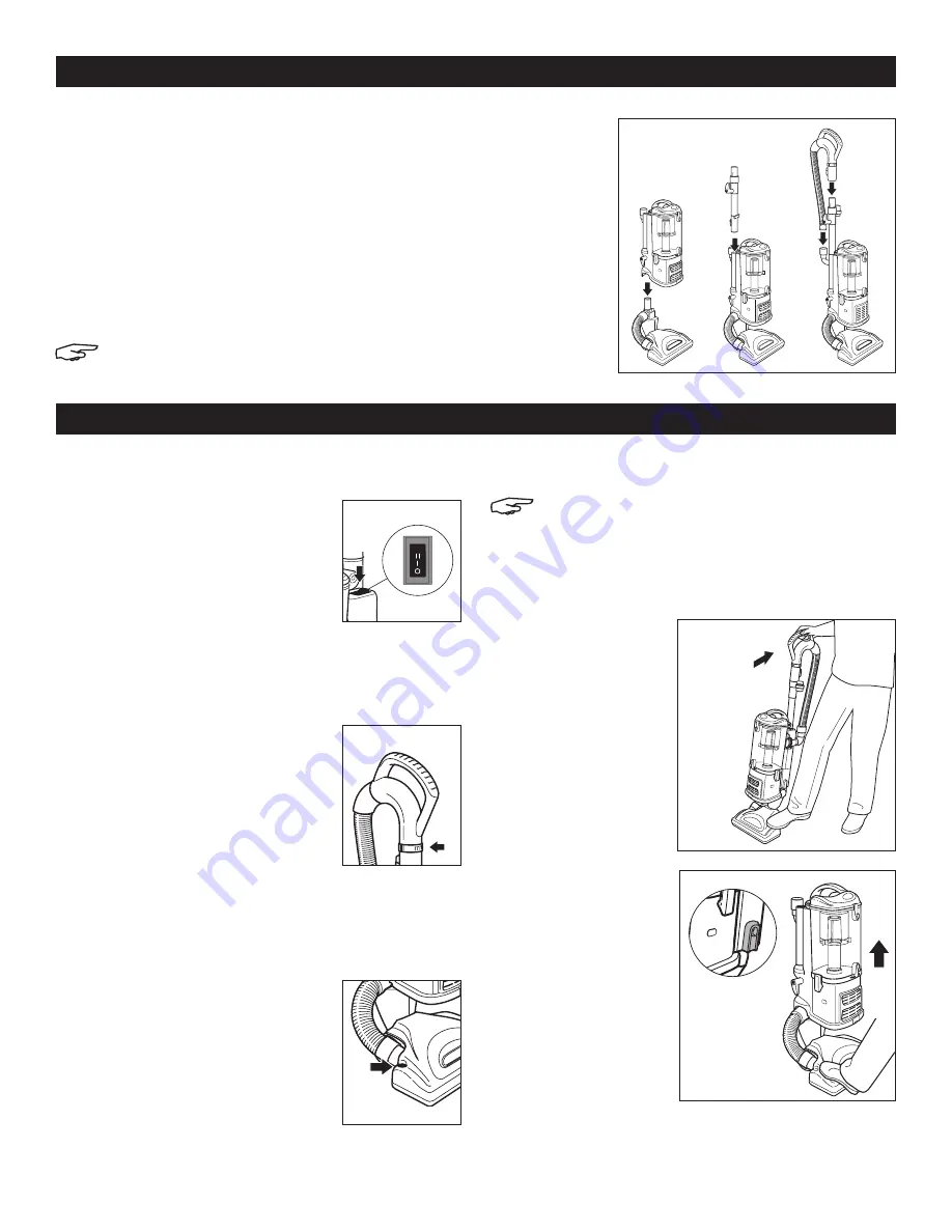 U-Line Shark Navigator Lift-AWAY H-8831 User Manual Download Page 17