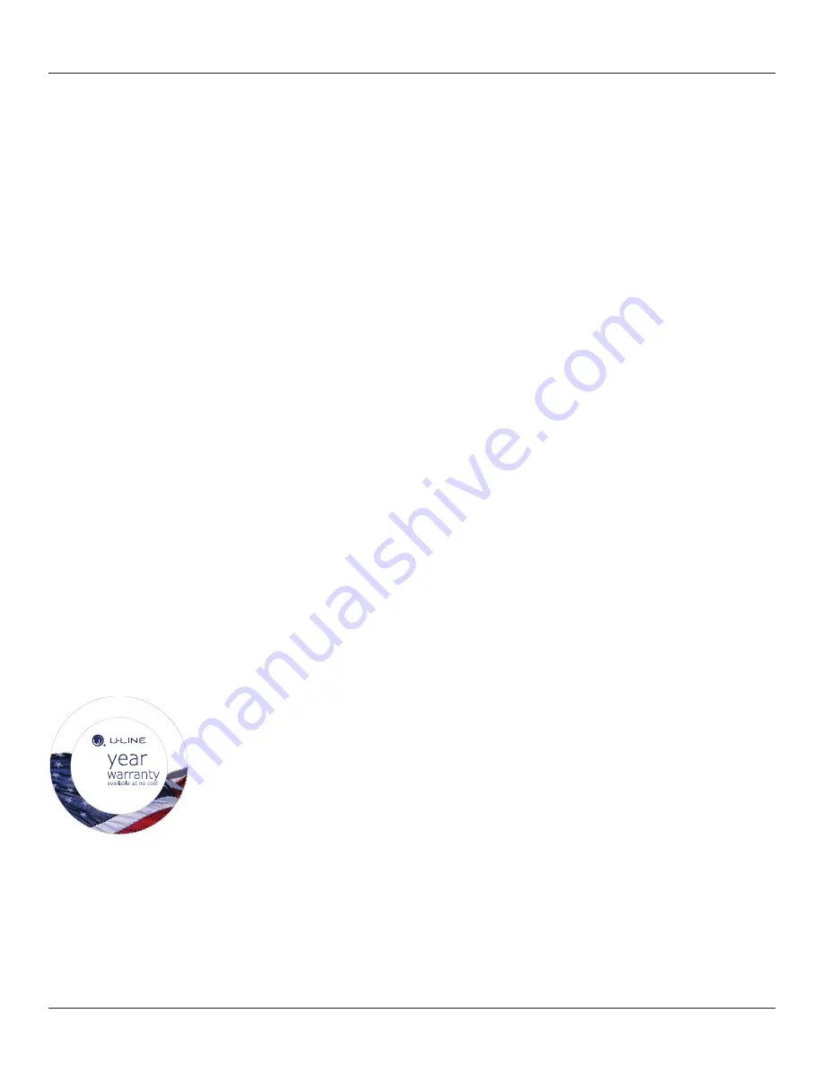 U-Line UMRI121-WS02A Quick Start Manual Download Page 3