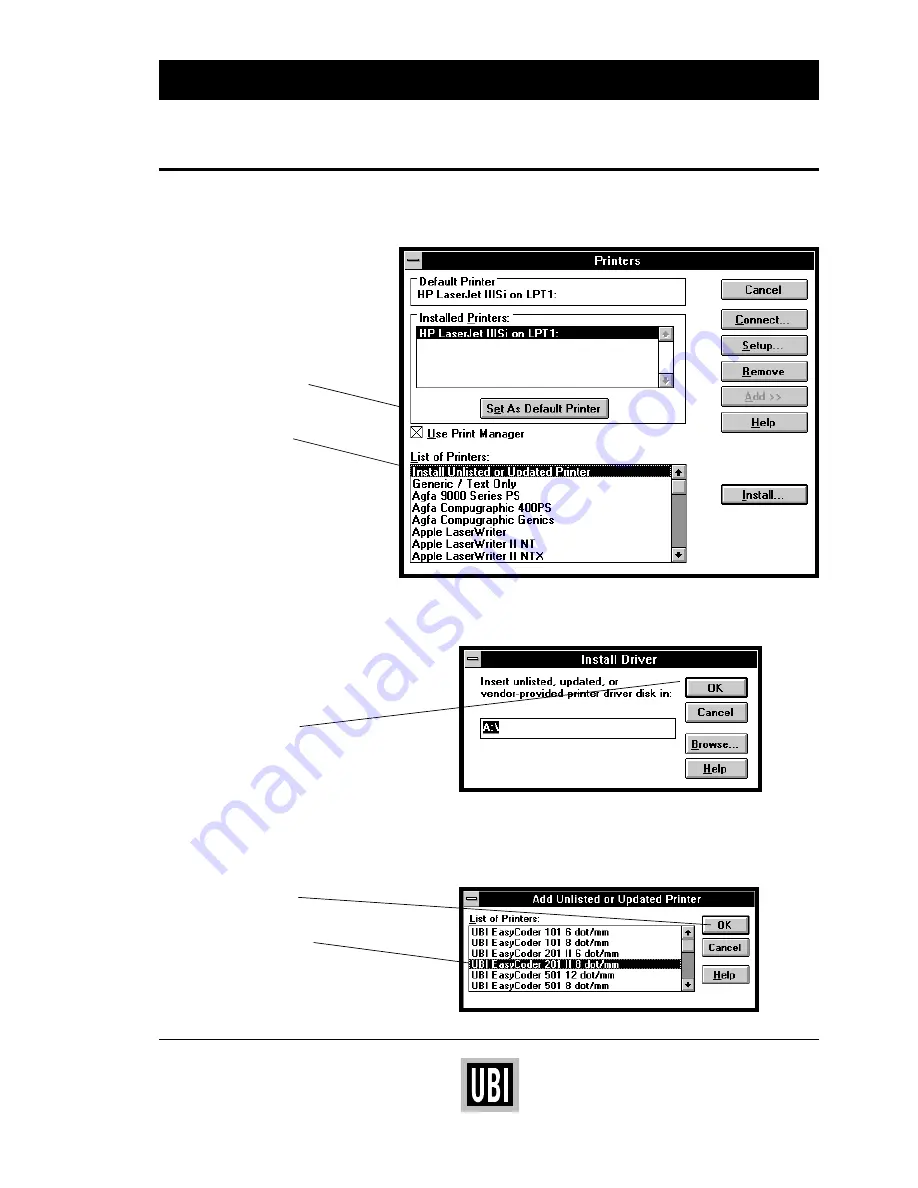 UBI EasyCoder 101 Install Manual Download Page 3