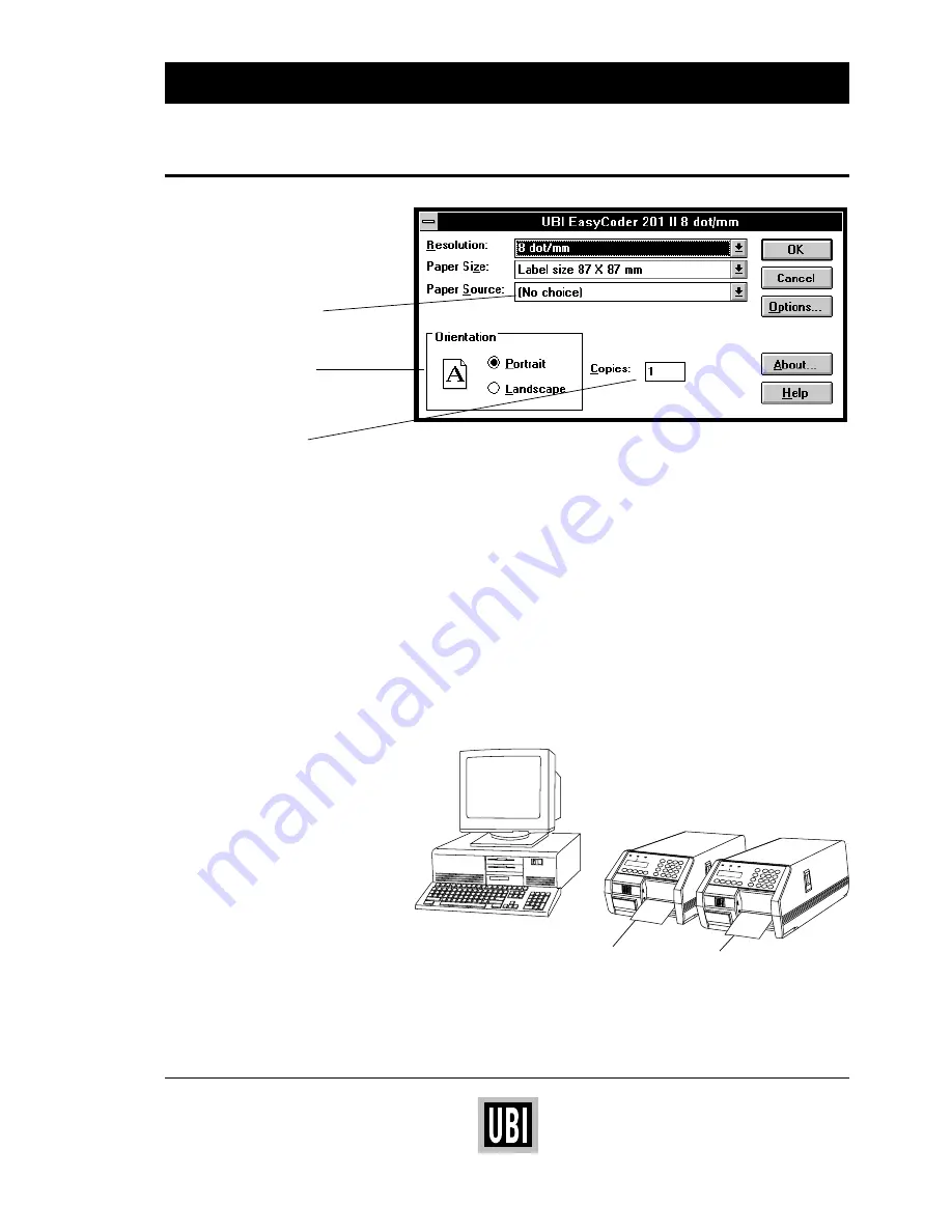 UBI EasyCoder 101 Install Manual Download Page 6