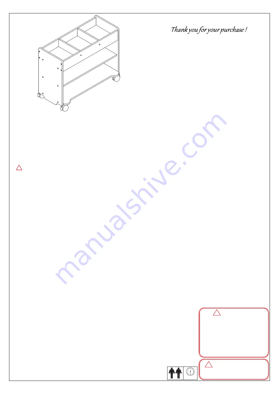 Ubique Bright Beginnings MK-KE24145-GG Assembly Instructions Download Page 1