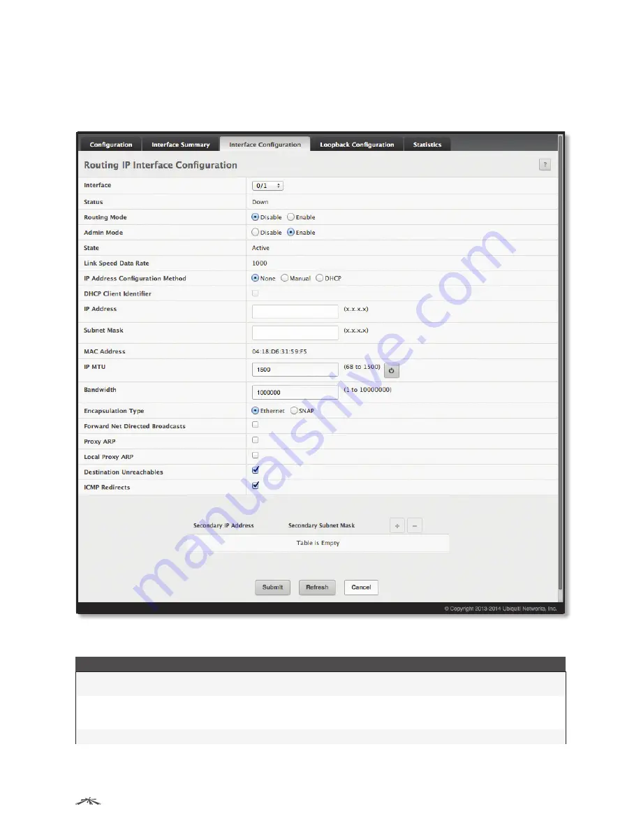 Ubiquiti ES-24-250W Administration Manual Download Page 196