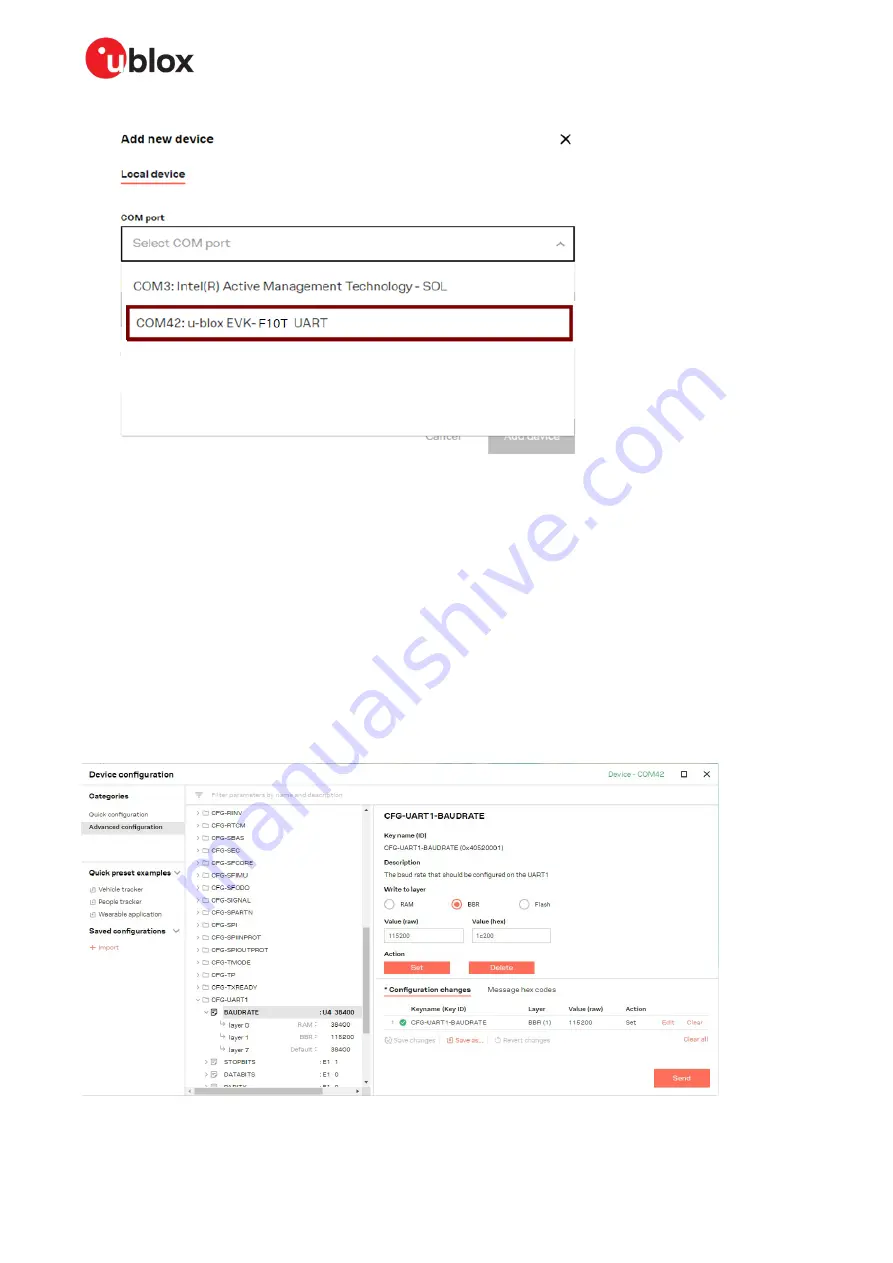 Ublox EVK-F10T User Manual Download Page 19