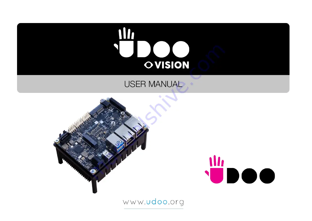 Udoo VISION Скачать руководство пользователя страница 1