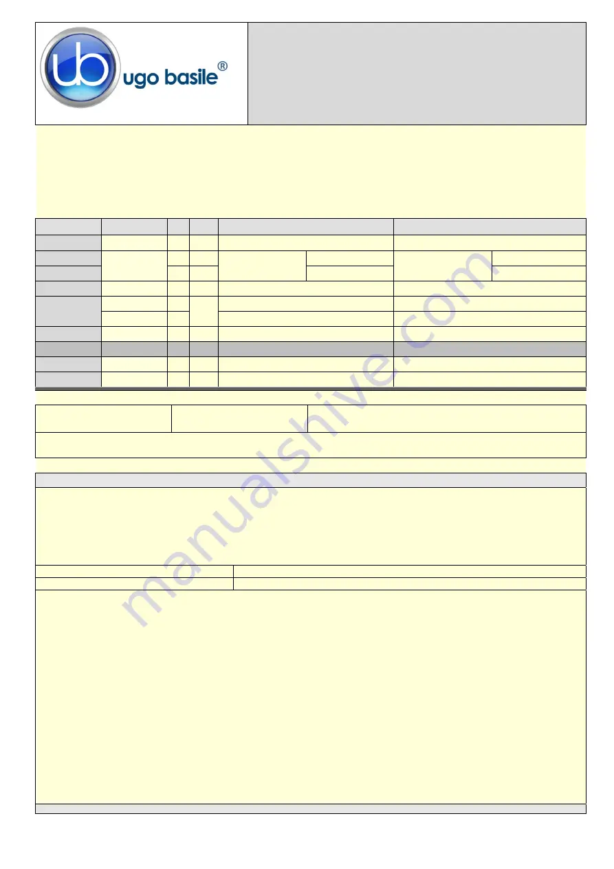 UGO BASILE 37360 Instruction Manual Download Page 4