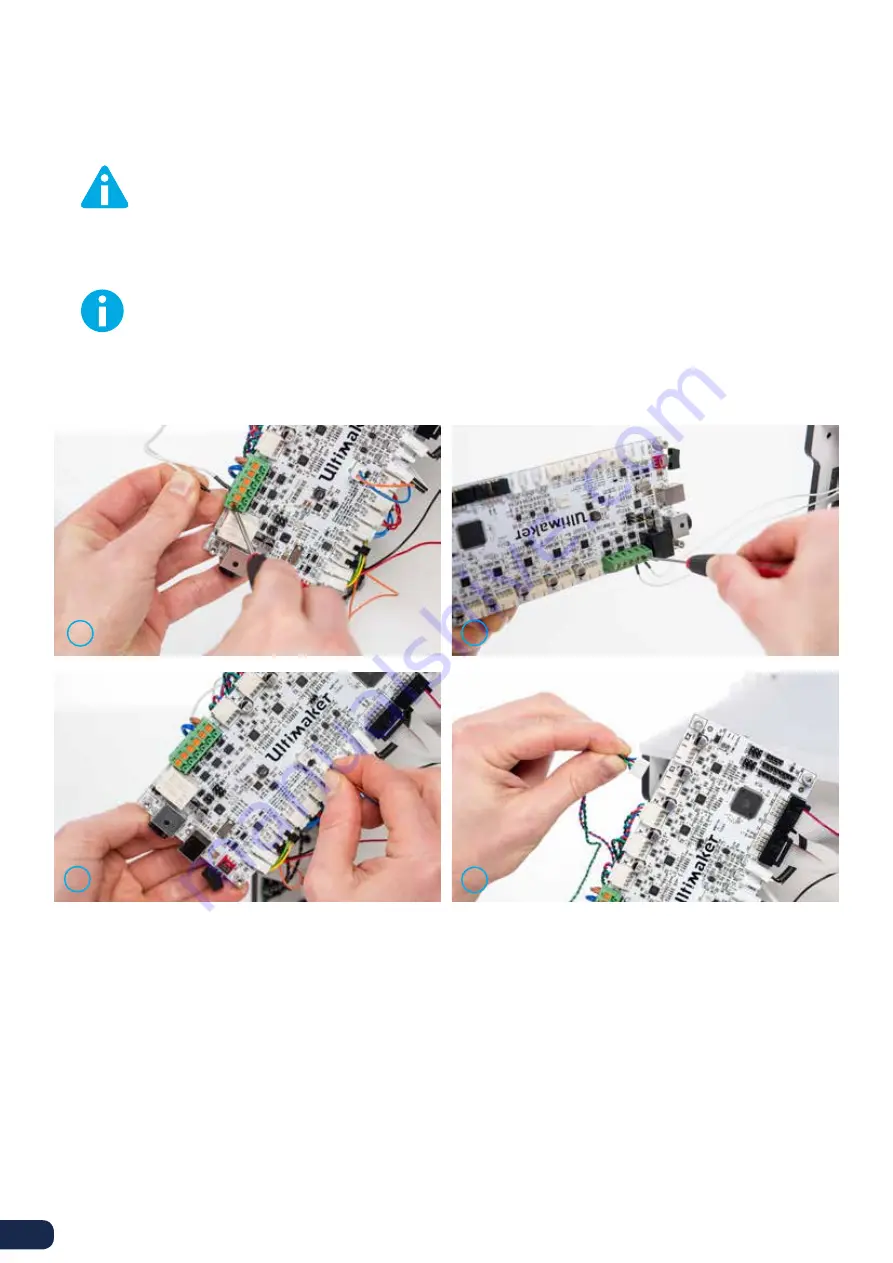 Ultimaker EXTRUSION UPGRADE Installation Manual Download Page 10