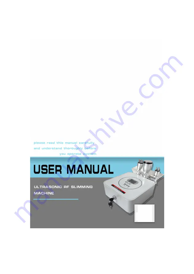 Ultrasonic RF User Manual Download Page 1