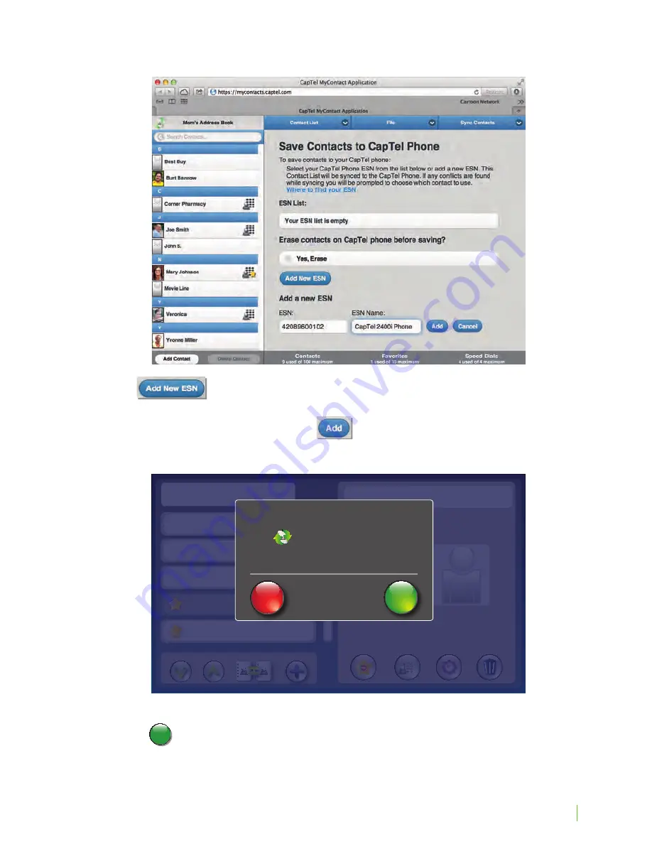 Ultratec CapTel 2400i User Manual Download Page 73