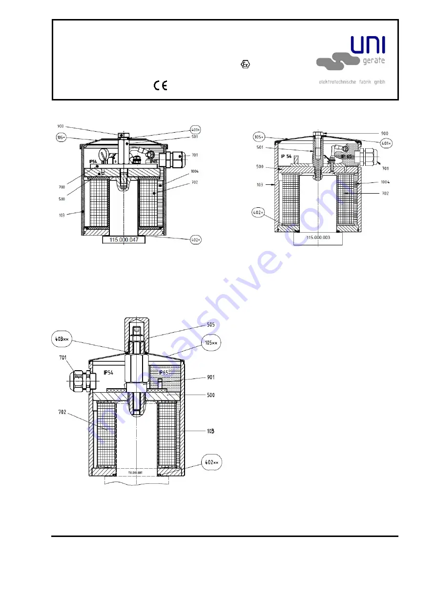 UNI Geräte MG Series Manual Download Page 4