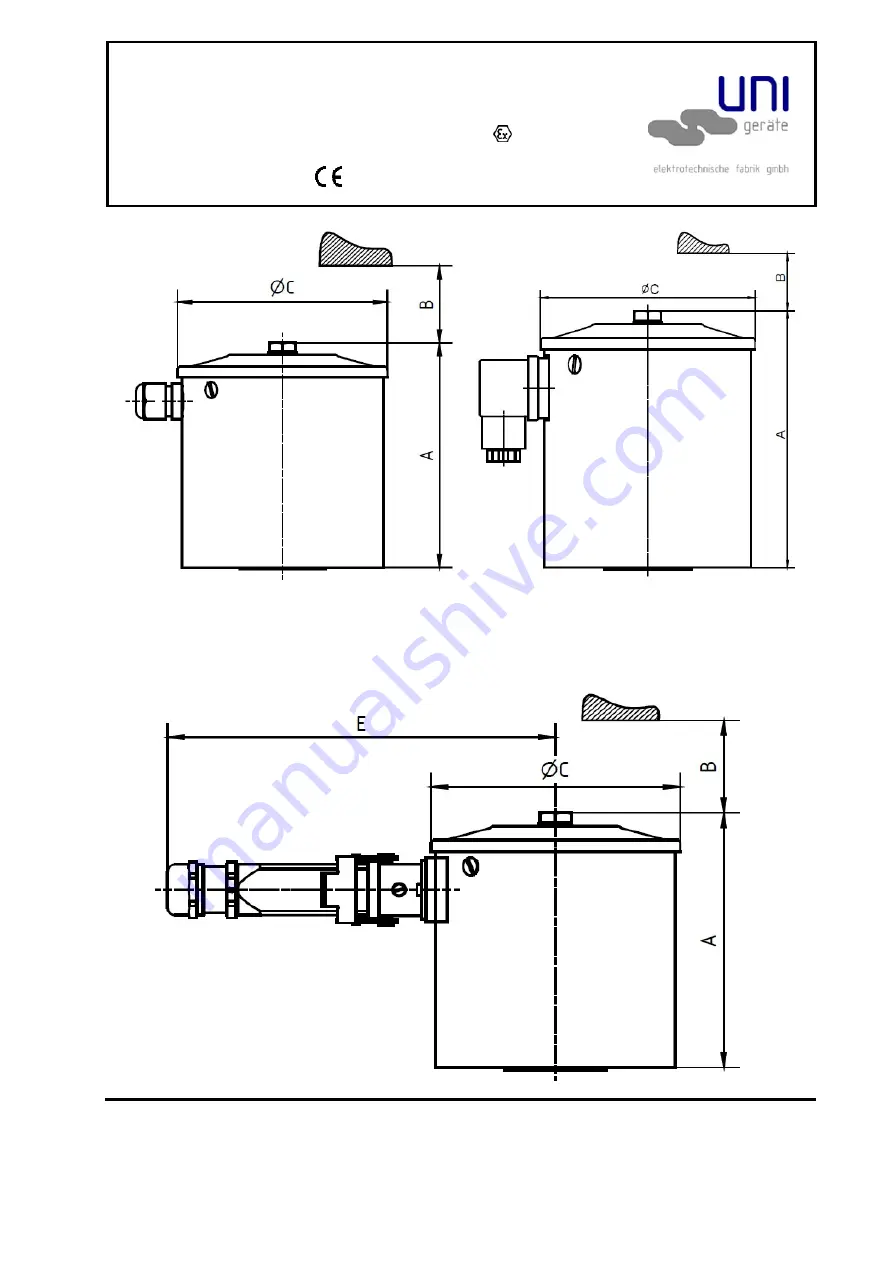 UNI Geräte MG Series Manual Download Page 8