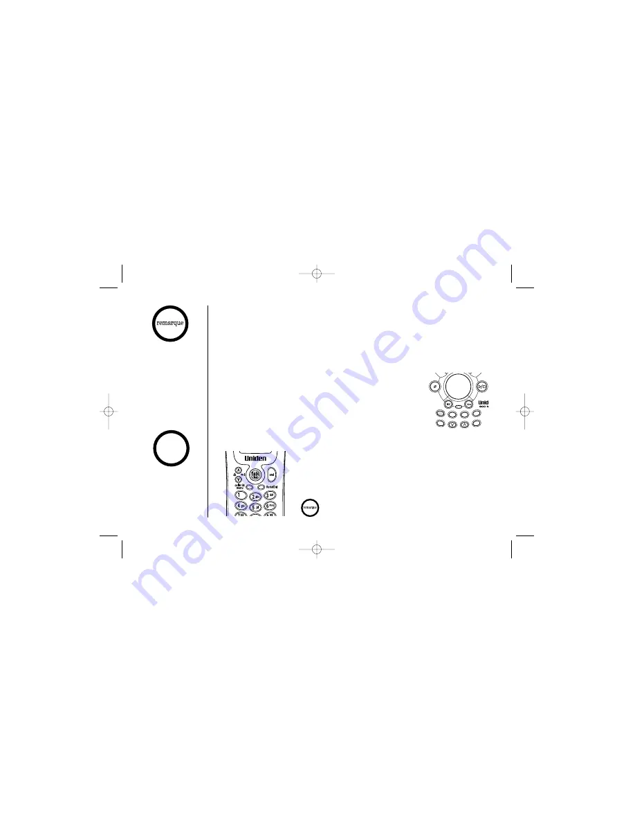 Uniden EXAI978 - EXAI 978 Cordless Phone Manual D'Utilisation Download Page 22