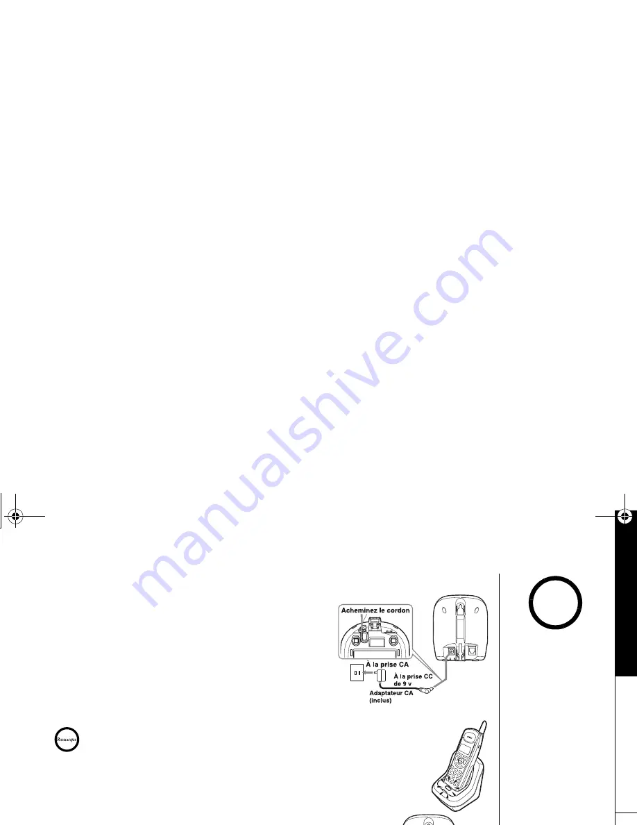 Uniden EXI4246 - EXI 4246 Cordless Phone Manual D'Utilisation Download Page 11