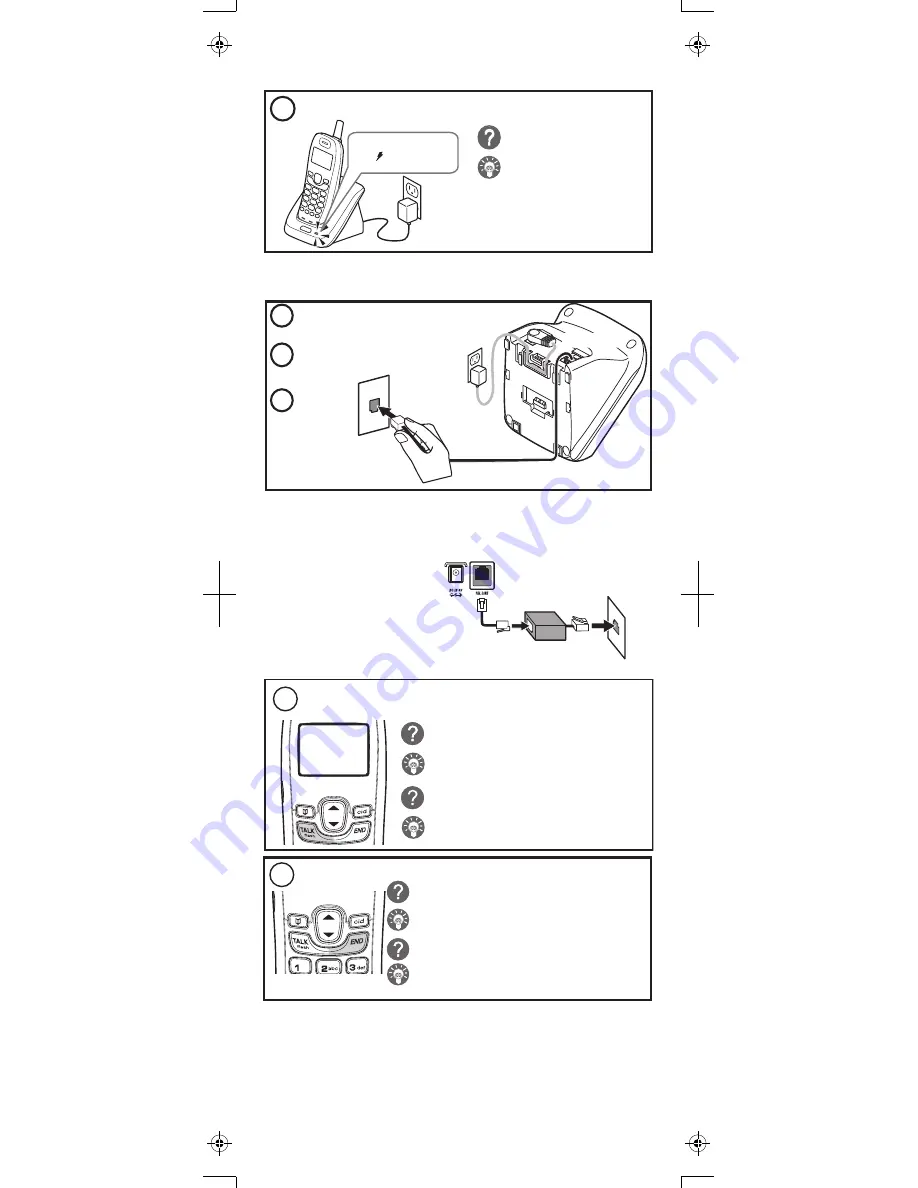 Uniden EXI8560 - EXI 8560 Cordless Phone Manual D'Utilisation Download Page 3