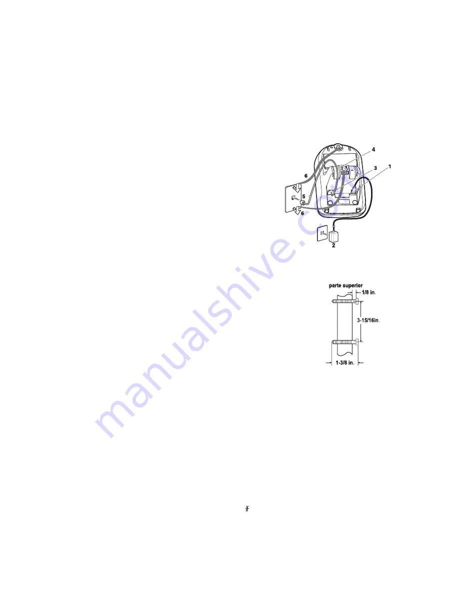 Uniden EXP4540 - EXP 4540 Cordless Phone Manual Del Usuario Download Page 5