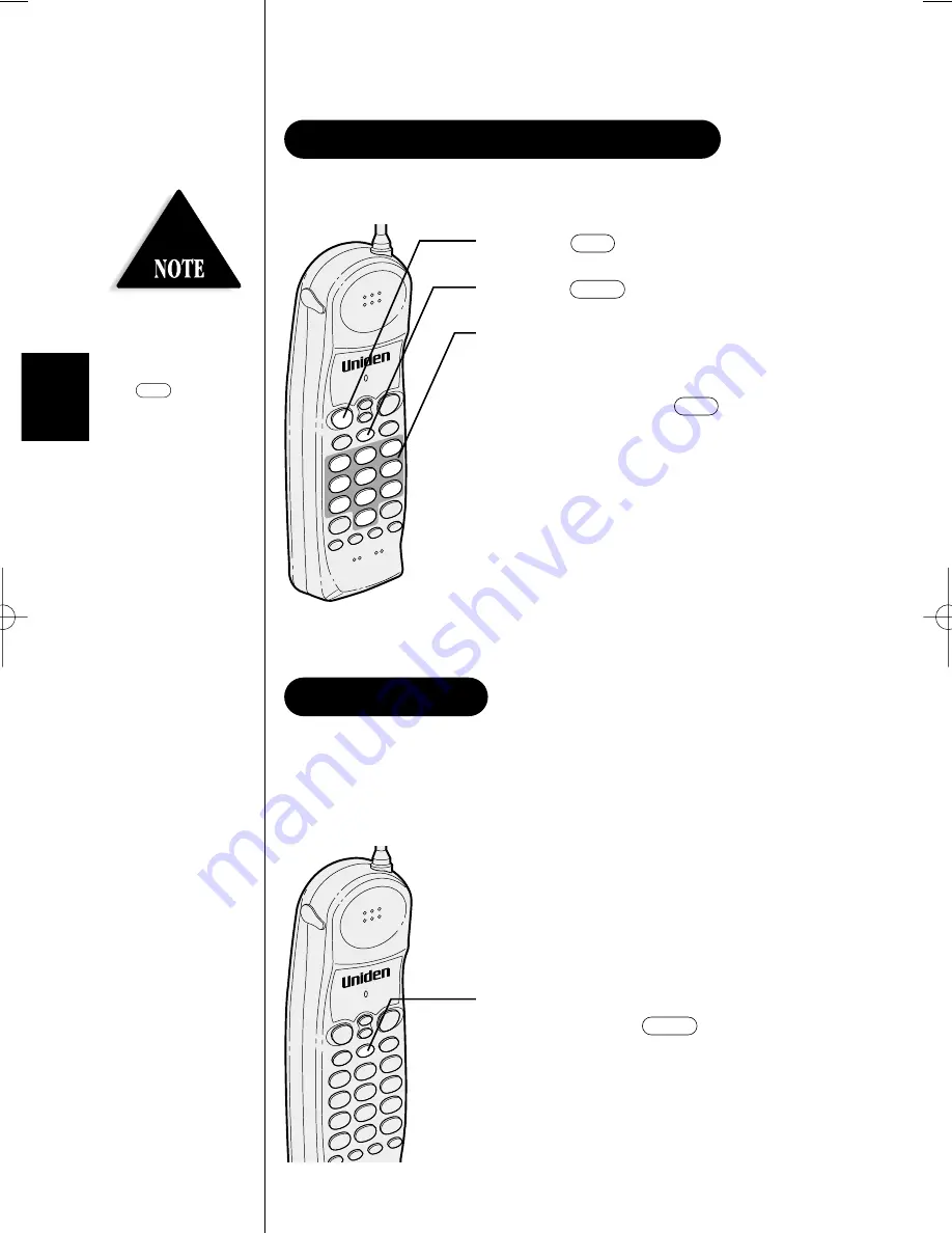 Uniden EXS 2010 Owner'S Manual Download Page 20