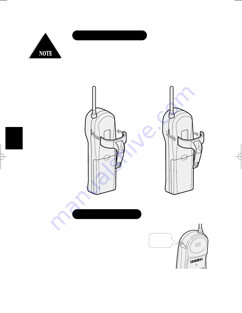 Uniden EXS 2010 Owner'S Manual Download Page 22