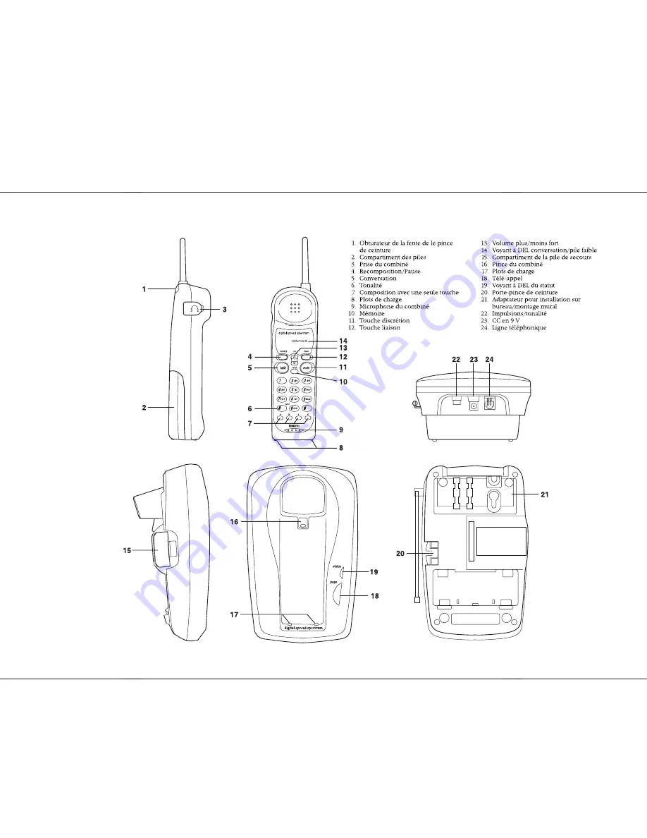 Uniden EXS9110 Manuel Du Propriétaire Download Page 24