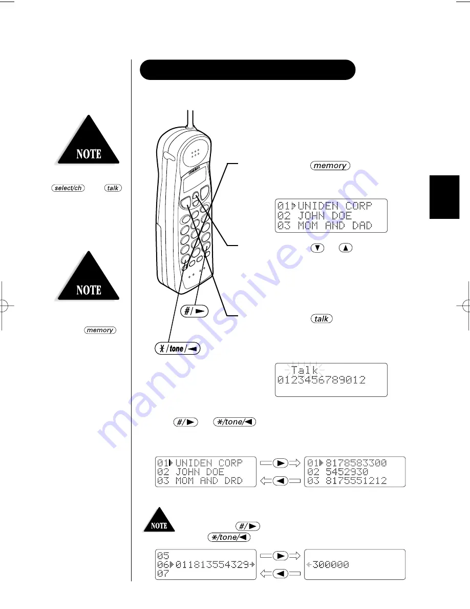 Uniden EXT 1865 Mode D'Emploi Download Page 24