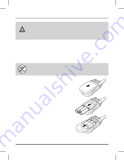 Uniden UH037SX-2NB User Manual Download Page 3