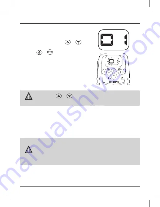 Uniden UH037SX-2NB User Manual Download Page 10