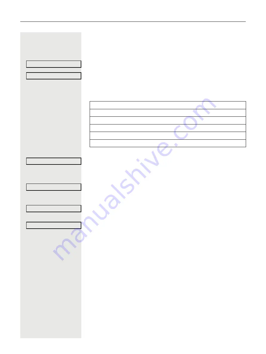 Unify OpenScape CP400 User Manual Download Page 125