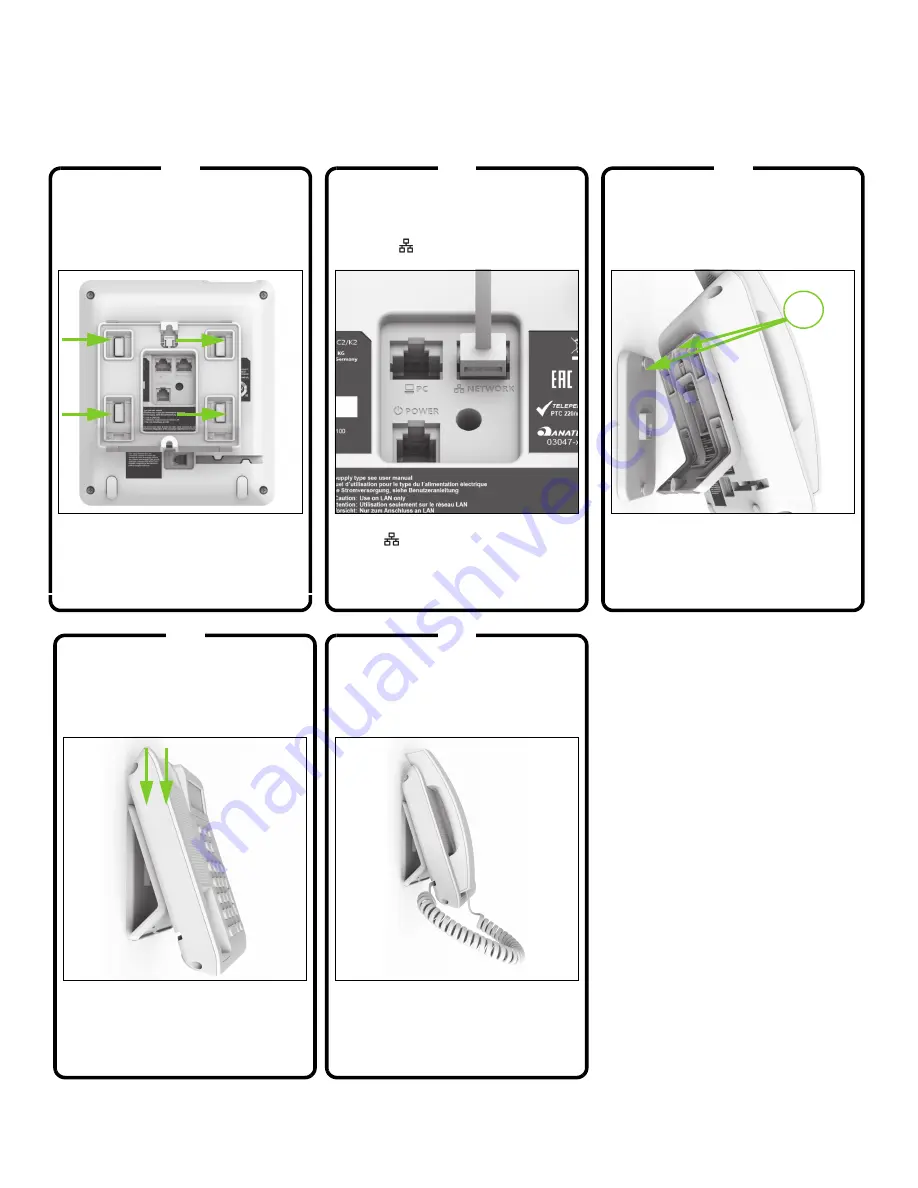 Unify OpenScape Desk Phone CP100 Installation Instructions Download Page 2