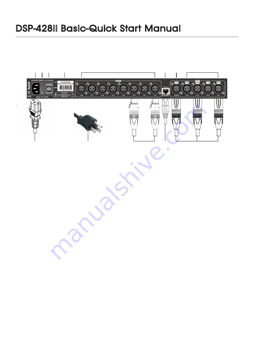 Unika DSP-428II Скачать руководство пользователя страница 4