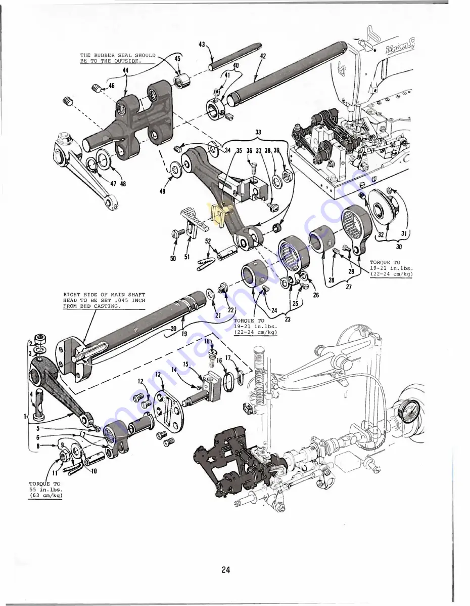 UnionSpecial Advanced 56100 Series Скачать руководство пользователя страница 24