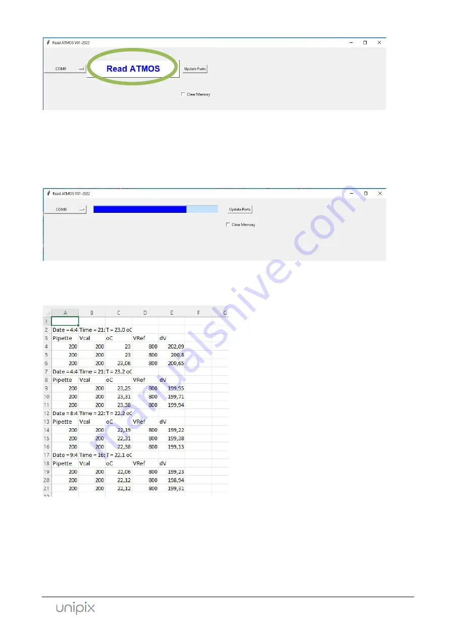 UniPix ATMOS Operation Manual Download Page 21