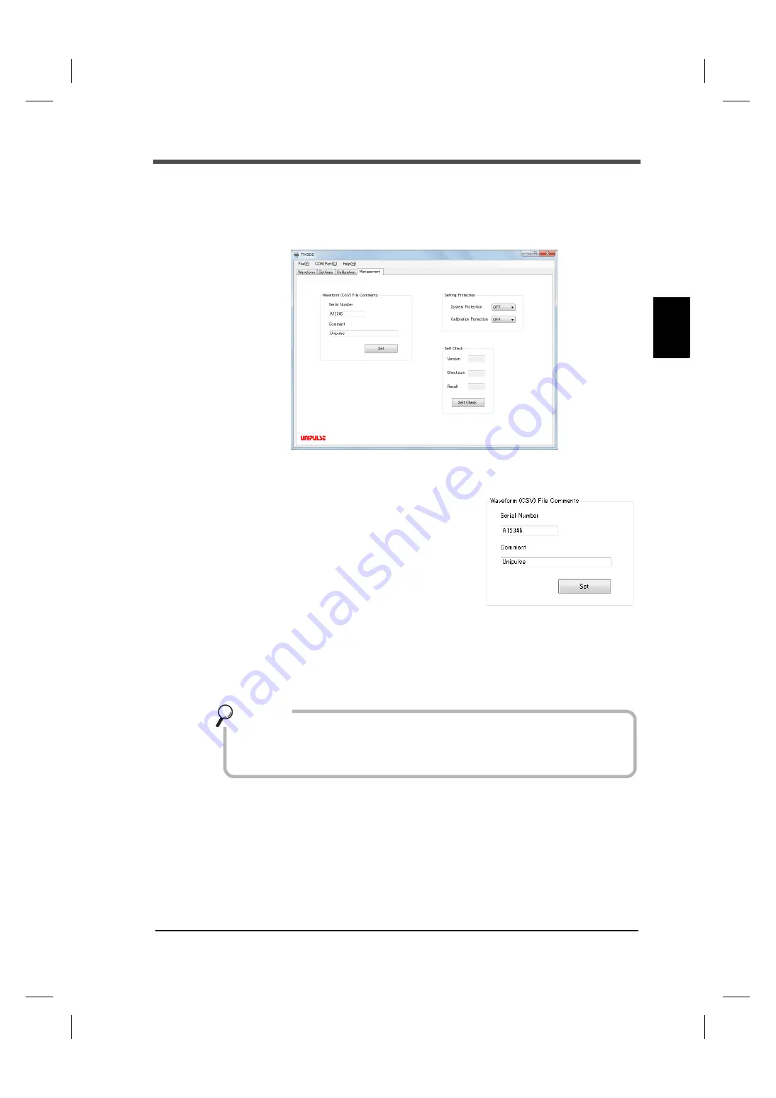 Unipulse TM200 Operation Manual Download Page 32