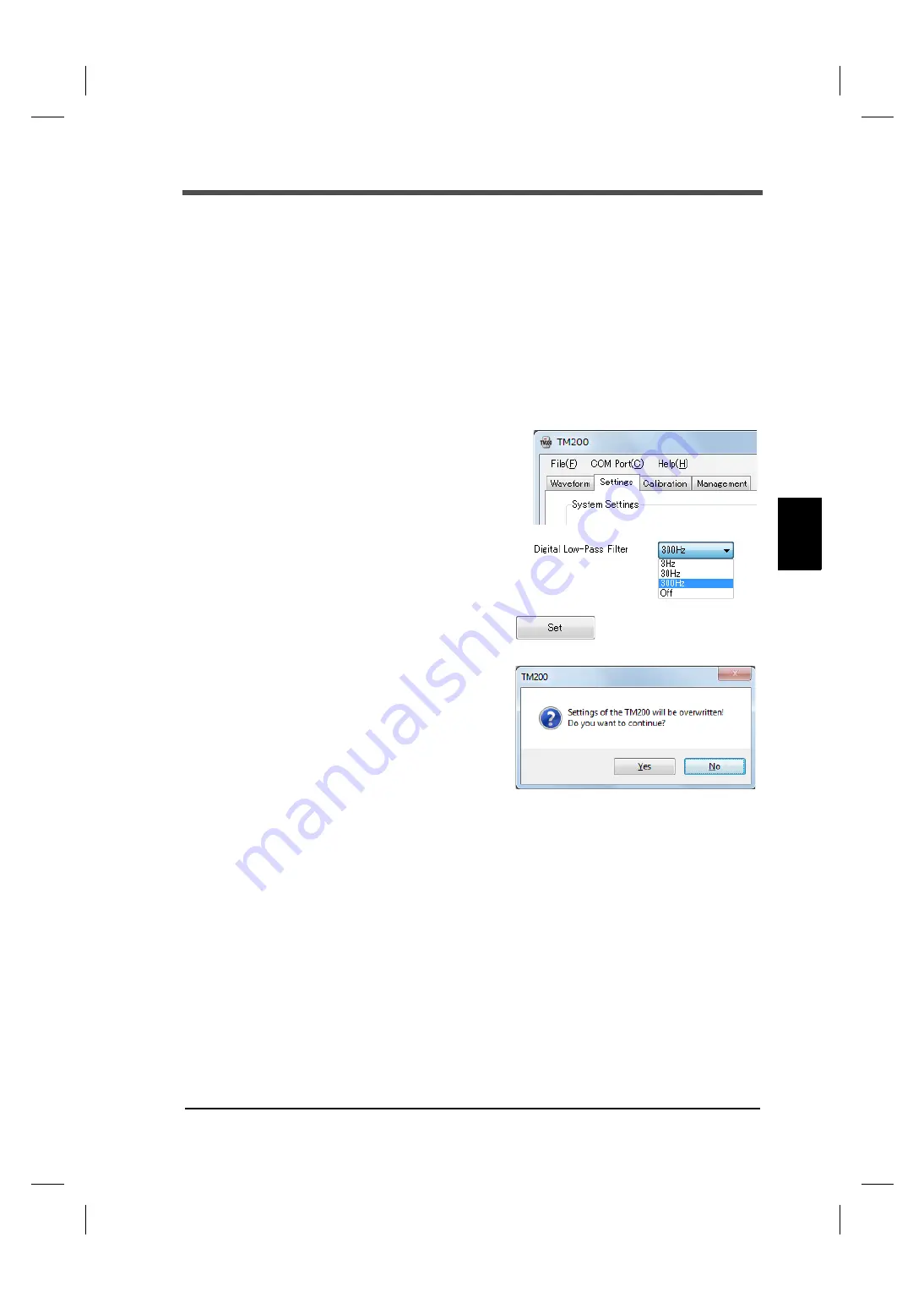 Unipulse TM200 Operation Manual Download Page 48