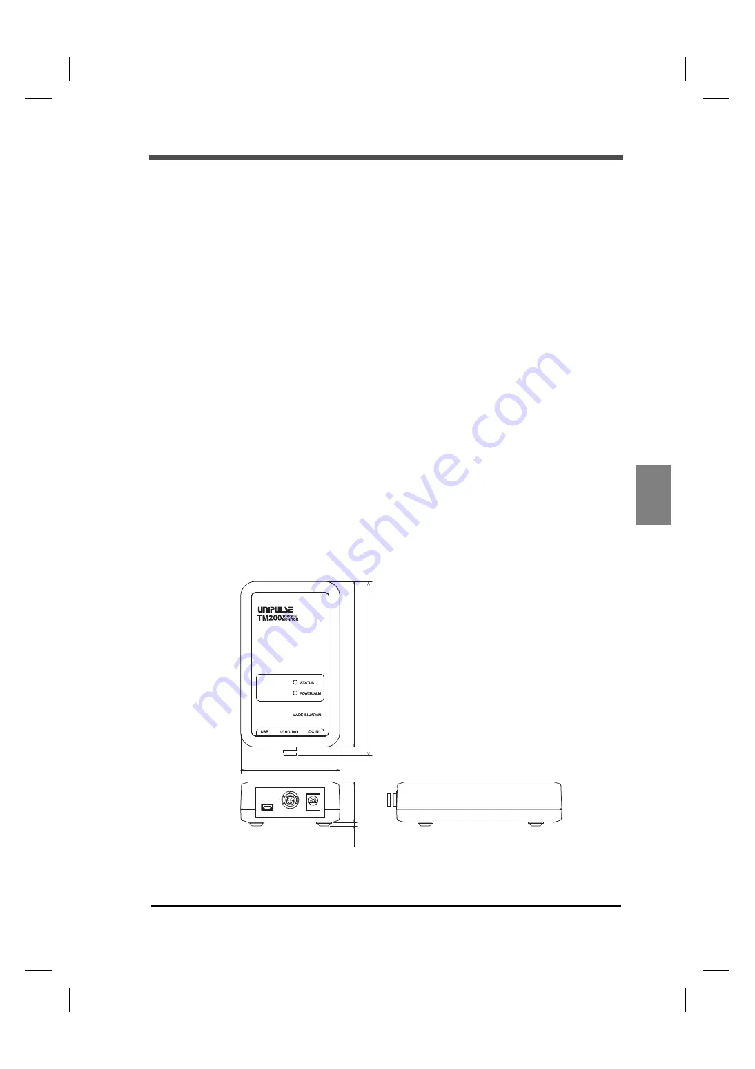 Unipulse TM200 Operation Manual Download Page 50